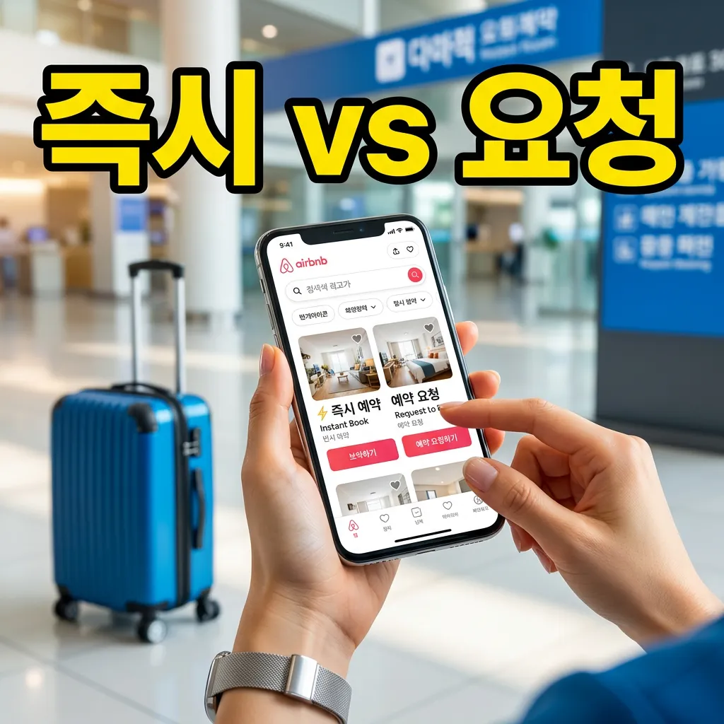 에어비앤비 예약 요청과 즉시 예약 차이 완전 정리 2026