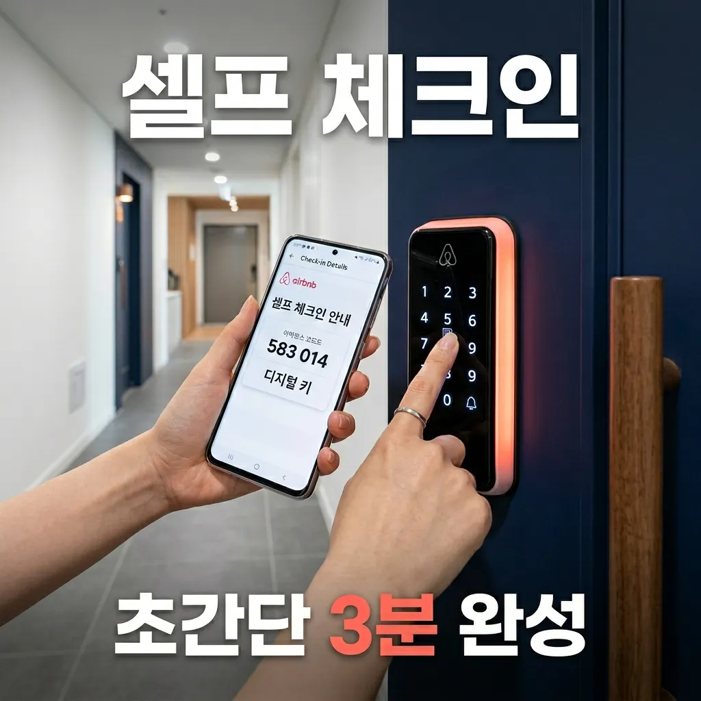에어비앤비 셀프 체크인 방법 2026 — 처음도 당황 없이 완벽 입장