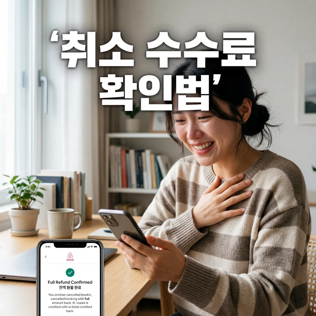 에어비앤비 취소 수수료 확인하는 법 — 2025 환불 정책 3종 비교