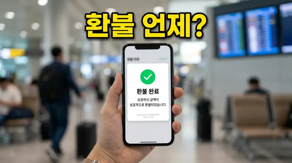 에어비앤비 환불 언제 들어오나 결제수단별 입금 기간 정리