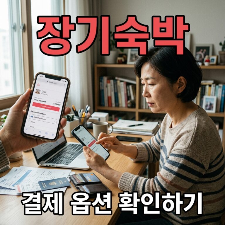 에어비앤비 장기숙박 결제 방식, 첫 달부터 마지막 달까지 돈 나가는 구조 완벽 정리
