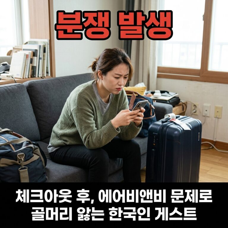 에어비앤비 체크아웃 후 분쟁, 현명하게 해결하는 완벽 가이드