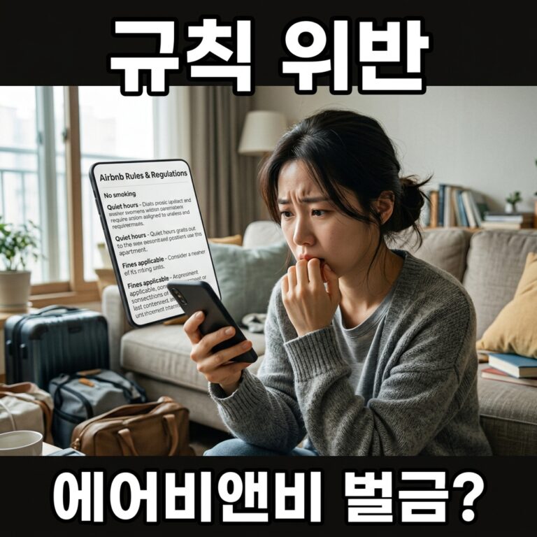 에어비앤비 숙소 규칙 위반하면 벌어지는 일 – 게스트와 호스트 제재 총정리
