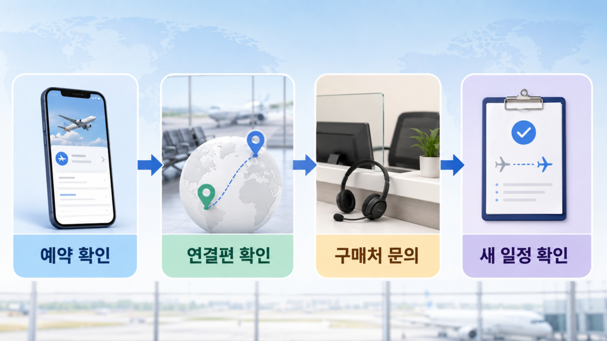 시간 변경 해결 순서