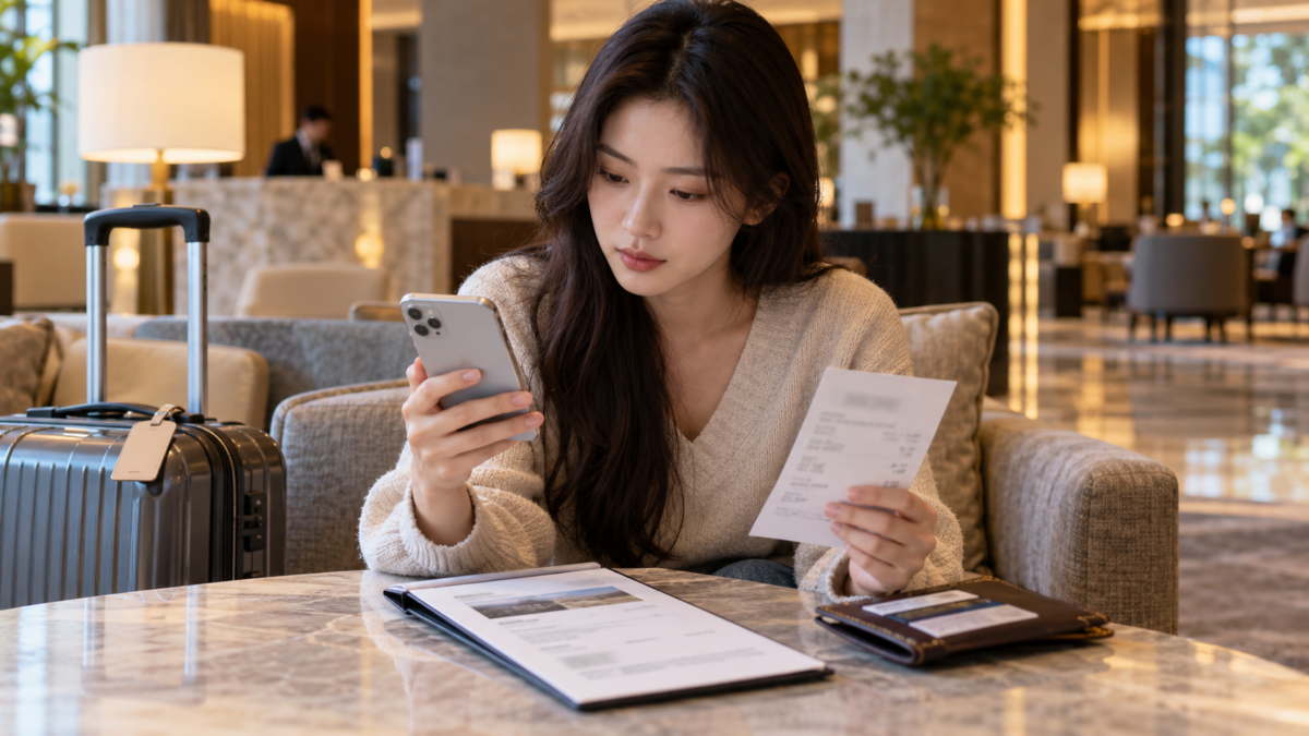 예약 상태와 결제 확인
