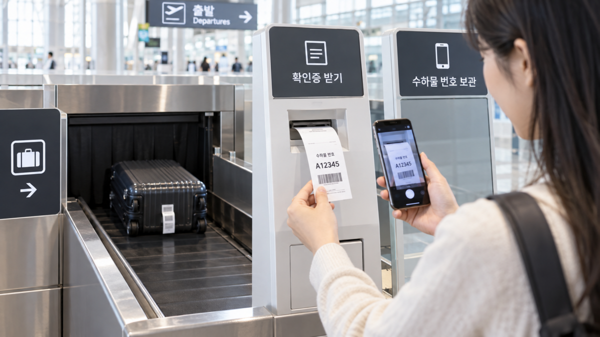 확인증 수령과 완료 확인
